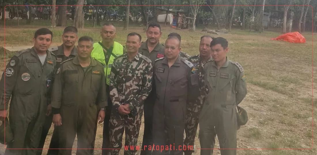 नागरिककाे उद्धार गर्दै थिए, मेजरमा बढुवा भए