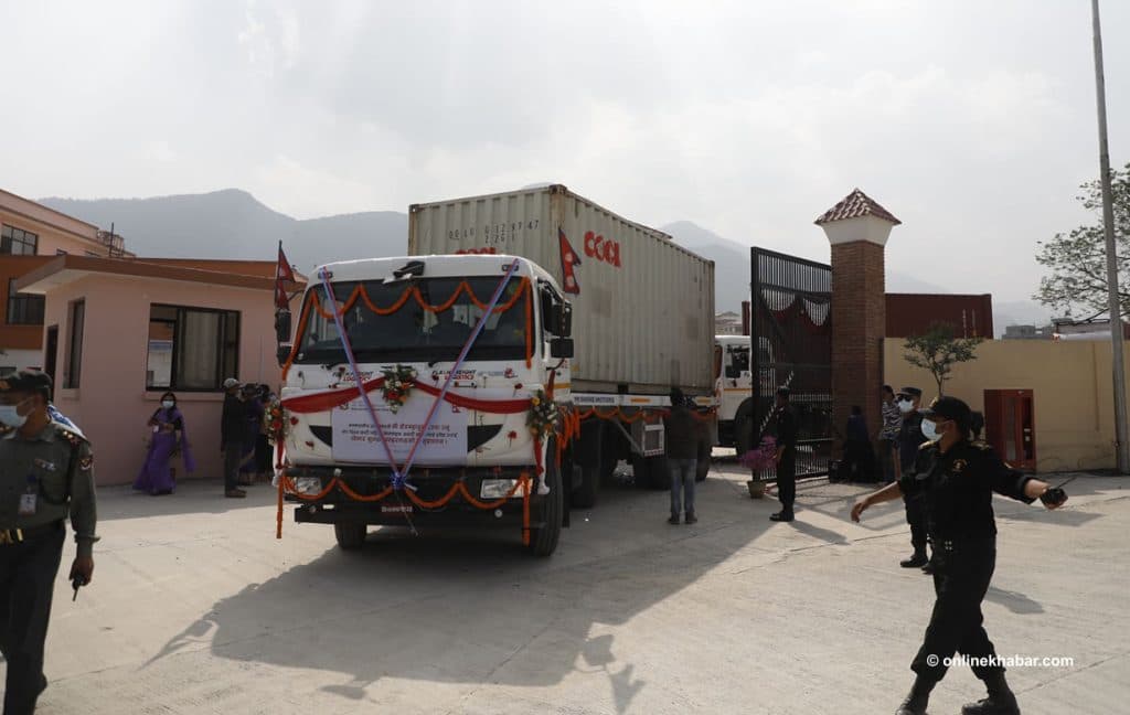 कोरलाबाट भित्रिएका सामान चोभार बन्दरगाहमै जाँचपास गर्न सकिने