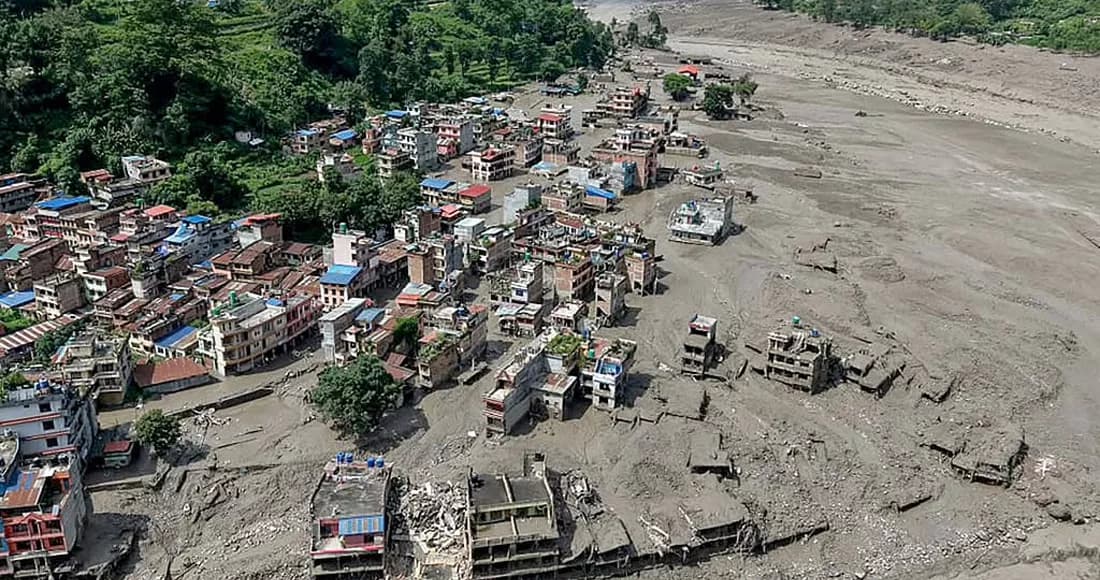 रसुवा बाढीपछि नुवाकोटका चार बस्ती जोखिममा